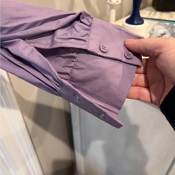 NWOT Forever 21 purple top size medium - tag removed never worn - Picture 4 of 9